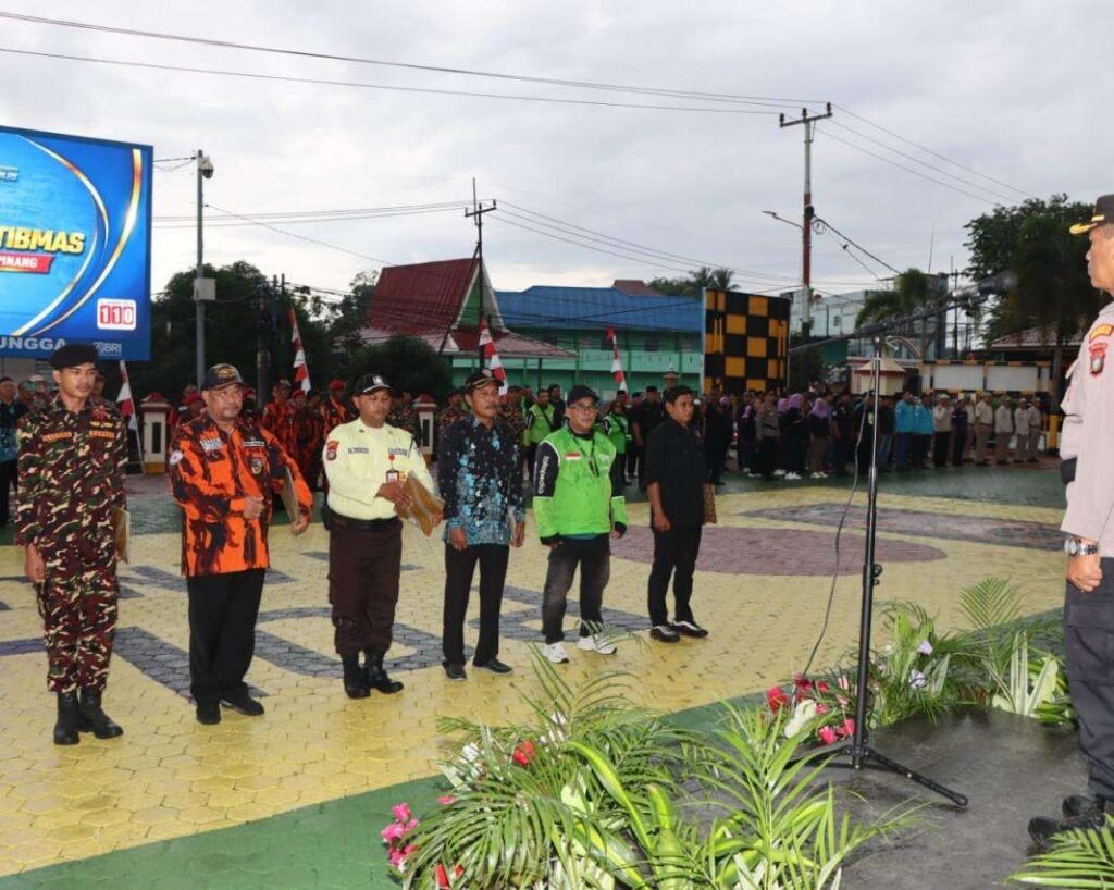 Polresta Tanjungpinang Gelar Apel Sabuk Kamtibmas, Perkuat Sinergi Jaga Kondusivitas Wilayah Polresta Tanjungpinang Gelar Apel Sabuk Kamtibmas, Perkuat Sinergi Jaga Kondusivitas Wilayah