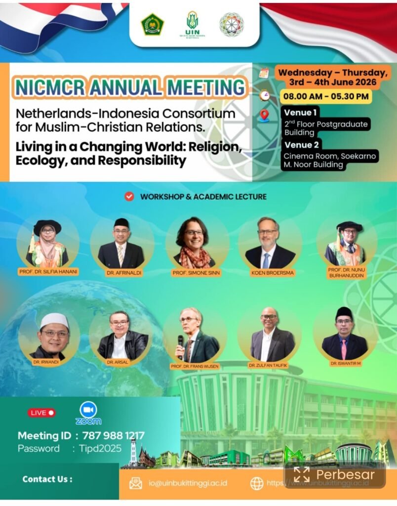 UIN Bukittinggi Jadi Tuan Rumah Forum Internasional NICMCR 2026