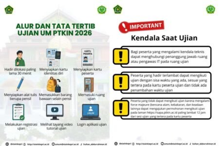STAIN Kepri Akan Laksanakan SSE UM-PTKIN 2026, Peserta Diminta Perhatikan Ketentuan Ujian