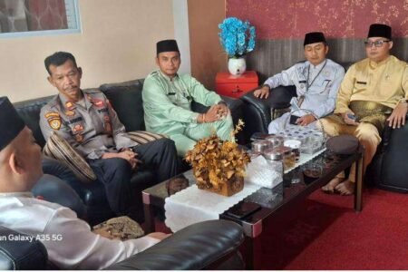 Kapolsek Tanjungpinang Barat Perkuat Sinergitas Kamtibmas Bersama Camat dan Lurah