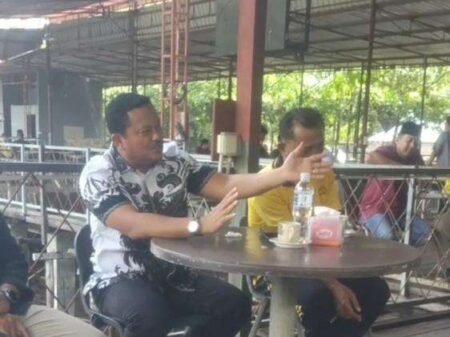 Kasatres Narkoba Polresta Tanjungpinang, AKP Sofyan Rida saat menjalin silaturahmi dengan insan pers di daerah ini, Jum'at (10/07/2026)