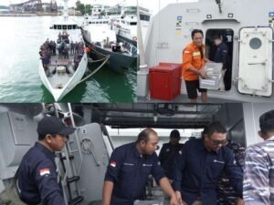 KRI Beladau-643 Koarmada I Sukses Kawal Ekspedisi Rupiah Berdaulat di Wilayah Perbatasan Kepri