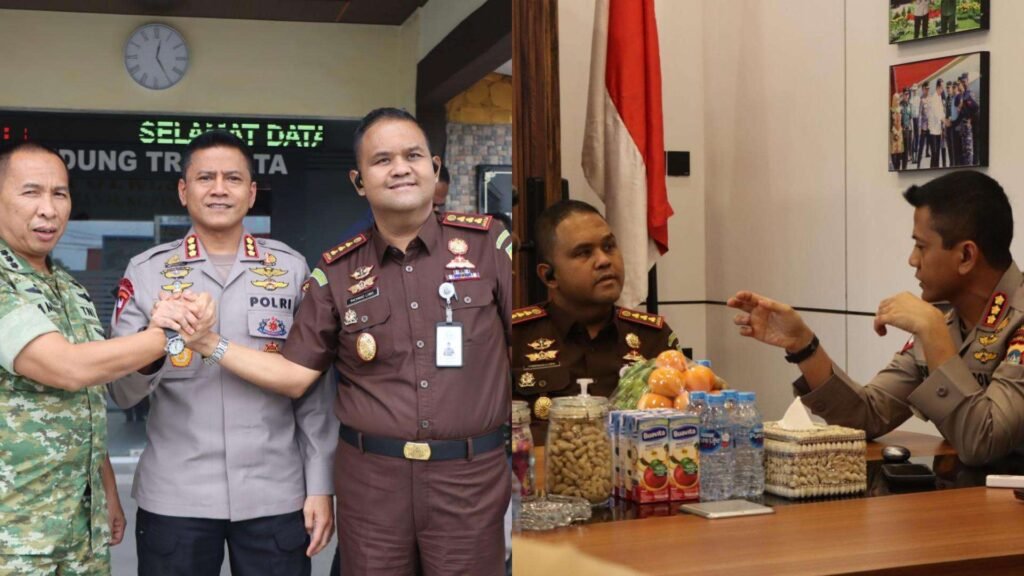 Perkuat Sinergitas Forkopimda, Kapolresta Tanjungpinang Terima Kunjungan Silaturahmi Kajari dan Dandim 0315