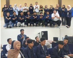 Mahasiswa STIE Pembangunan Tanjungpinang mengikuti Talk Show "Smart Traveler: Bekal Wajib Anak Muda Sebelum ke Luar Negeri" yang digelar LPP RRI Tanjungpinang.
