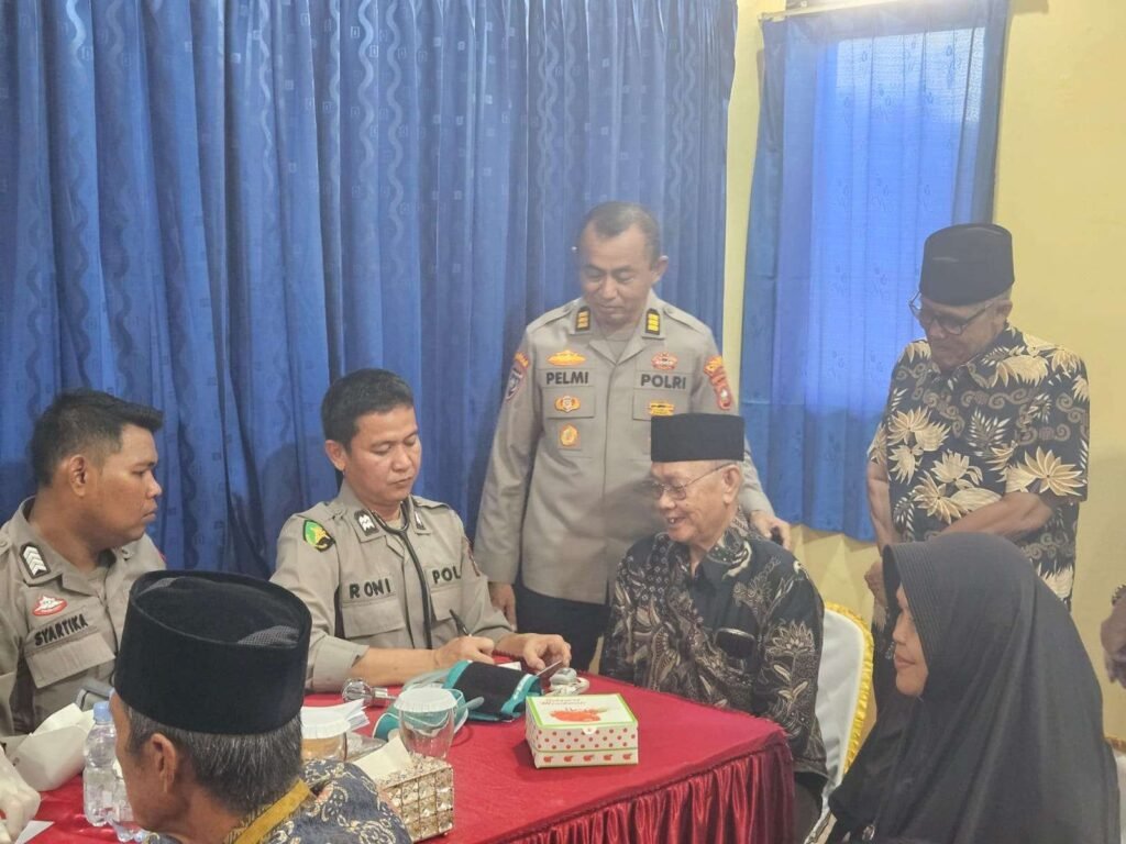 Polres Bintan Berikan Layanan Kesehatan Gratis Lewat ke Masyarakat
