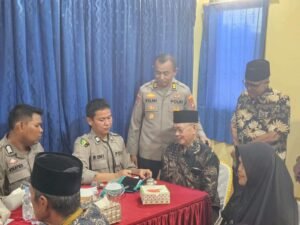 Polres Bintan Berikan Layanan Kesehatan Gratis Lewat ke Masyarakat