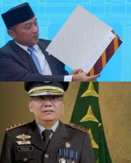 Menteri Sekretaris Negara Prasetyo Hadi (atas). Dr. Kuntadi, S.H., M.H. sebagai Jaksa Agung Muda Tindak Pidana Khusus (Jampidsus) Kejaksaan Agung. (ft. skrinsut ist).