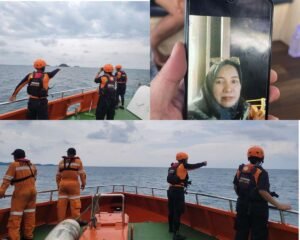 Wanita Hilang Usai Terjatuh dari KMP Bahtera Nusantara 03 di Perairan Kabupaten Bintan, Tim Terus Lakukan Pencarian