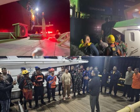 Proses evakuasi terhadap empat WNI tersebut berlangsung pada Sabtu (25/7/2026) malam sekitar pukul 22.45 WIB.