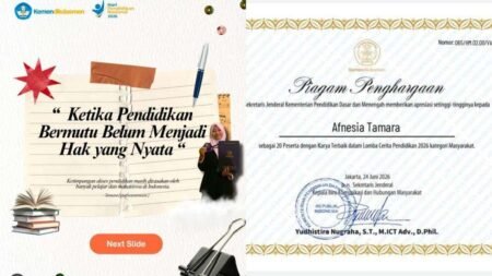 Dari Tugas Kuliah ke Prestasi Nasional, Mahasiswa TBI STAIN SAR Kepri Masuk 20 Besar Lomba Artikel Kemendikdasmen RI