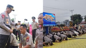 Terima Kenaikan Pangkat, 58 Personel Polresta Tanjungpinang Lakukan Sujud Syukur