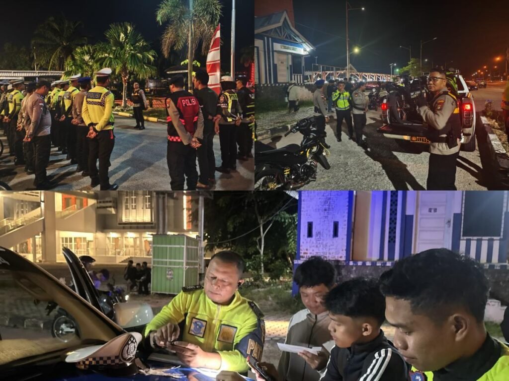 Belasan Motor Knalpot Brong Terjaring Razia Polres Karimun Belasan Motor Knalpot Brong Terjaring Razia Polres Karimun