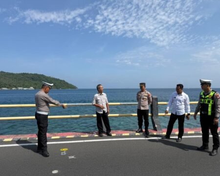Sinergitas Satlantas Polres Anambas dan Dishub Petakan Titik Rawan untuk Tingkatkan Keselamatan Jalan
