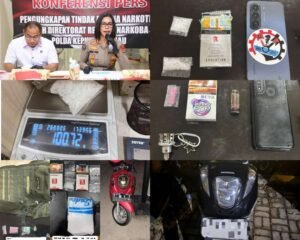 Dalam Sepekan, Polda Kepri Ringkus 11 Tersangka Kasus Narkoba Bersama Sejumlah Barang Bukti