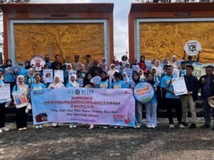 Kampanye Perlindungan Perempuan dan Anak Tahun 2026 yang digelar Forum Anak Kabupaten Bintan bersama Bidang PPA DP3KB Kabupaten Bintan