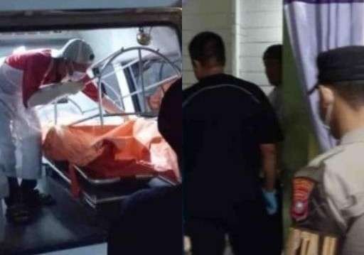 Geger! Warga Bukit Cermin Dapati Mayat Pria di Dalam Kamar Rumah Petugas kepolisian saat melakukan evakuasi penemuan mayat di jalan Bukit Cermin Kita Tanjungpinang