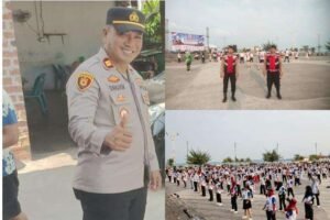 Kapolsek Tanjungpinang Kota Pimpin Langsung Pengamanan Kegiatan PSMTI Fun Walk