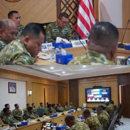 Tim Audit Kinerja Itjen TNI Kunjungi Mako Koarmada I, Periode III TA 2026 Tim Audit Kinerja Inspektorat Jenderal TNI melaksanakan kegiatan audit di Mako Koarmada I, Tanjungpinang, Rabu (26/8/2026).